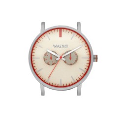 Orologio Unisex Watx & Colors WXCA2711 Dorato Argentato (Ø 44 mm)