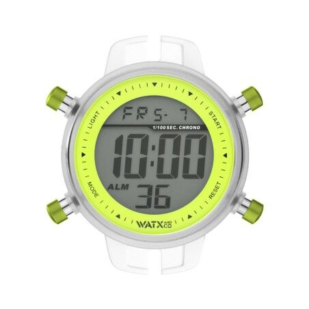 Orologio Unisex Watx & Colors RWA1126  Giallo (Ø 43 mm)