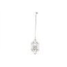 Lampadario Home ESPRIT Bianco Metallo 39 x 34 x 75 cm