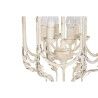Lampadario Home ESPRIT Bianco Metallo 39 x 34 x 75 cm