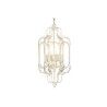Lampadario Home ESPRIT Bianco Metallo 39 x 34 x 75 cm