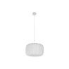 Lampadario Home ESPRIT Bianco Metallo 50 W 45 x 45 x 24 cm