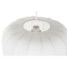 Lampadario Home ESPRIT Bianco Metallo 50 W 45 x 45 x 24 cm