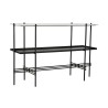 Ingresso DKD Home Decor Bianco Nero 120 x 40 x 80 cm