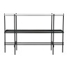 Ingresso DKD Home Decor Bianco Nero 120 x 40 x 80 cm