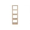 Scaffale Home ESPRIT Naturale Legno di mango 45 x 35 x 160 cm