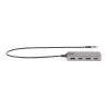 Hub USB-C Startech 117B-USBC-MULTIPORT Grigio 100 W