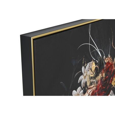 Quadro Home ESPRIT Nero Verde chica 80 x 3,5 x 120 cm (2 Unità)