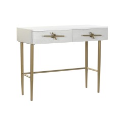 Ingresso DKD Home Decor Bianco Dorato 90 x 45 x 74 cm
