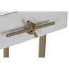 Ingresso DKD Home Decor Bianco Dorato 90 x 45 x 74 cm
