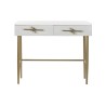 Ingresso DKD Home Decor Bianco Dorato 90 x 45 x 74 cm