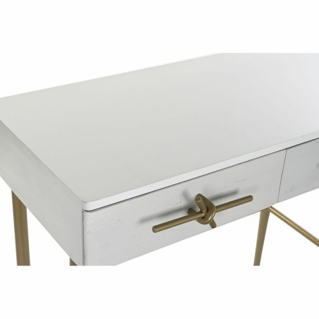Ingresso DKD Home Decor Bianco Dorato 90 x 45 x 74 cm