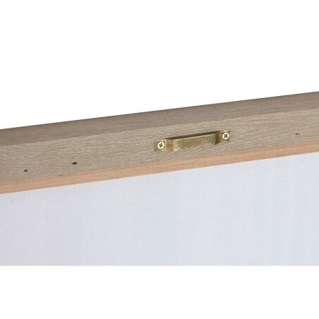 Quadro Home ESPRIT Marrone Beige polistirene Tela Città 52,5 x 2,8 x 52,5 cm (2 Unità)
