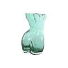 Vaso Home ESPRIT Azzurro Verde Cristallo 18 x 17 x 28 cm (2 Unità)