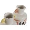 Vaso Home ESPRIT Multicolore Dolomite 16 x 16 x 22 cm (2 Unità)