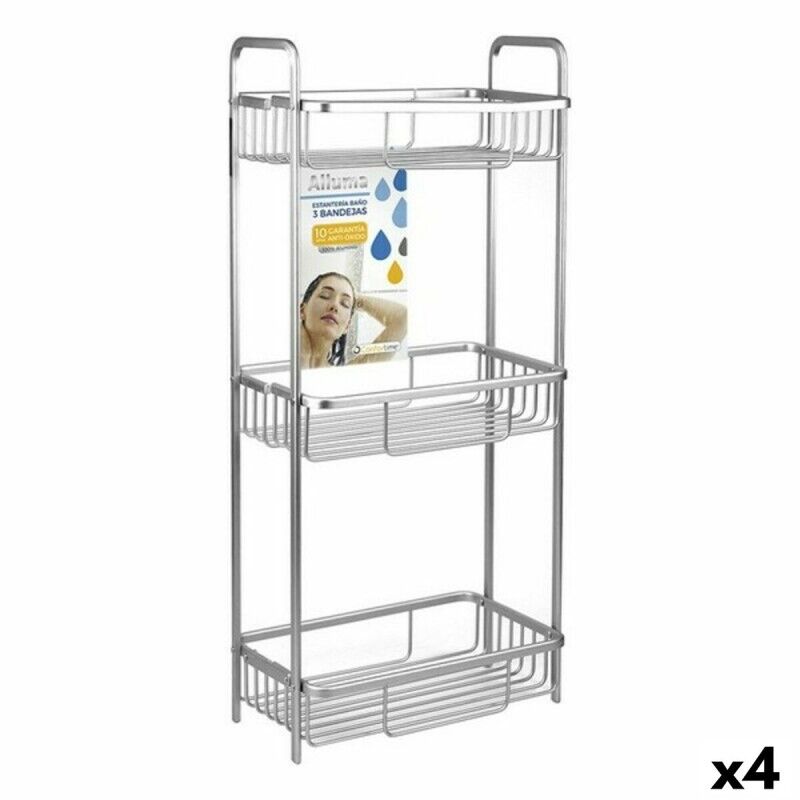 Scaffale da Bagno Confortime 62143 29 x 18 x 65,5 cm (4 Unità) Scaffale da Bagno Confortime 62143 29 x 18 x 65,5 cm (4 Unità)