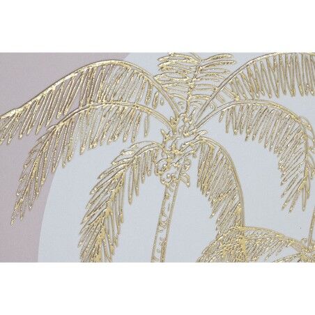 Quadro Home ESPRIT Bianco Beige Palme Scandinavo 45 x 2,2 x 60 cm (2 Unità)
