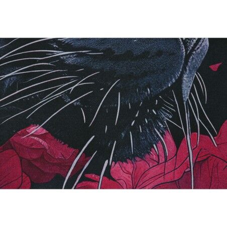 Quadro Home ESPRIT Nero Rosa 83 x 4 x 123 cm (2 Unità)
