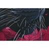 Quadro Home ESPRIT Nero Rosa 83 x 4 x 123 cm (2 Unità)