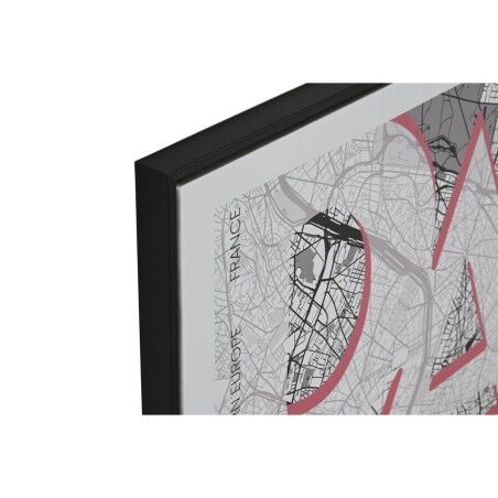 Quadro Home ESPRIT Bianco Nero Loft 60 x 3 x 80 cm (2 Unità)