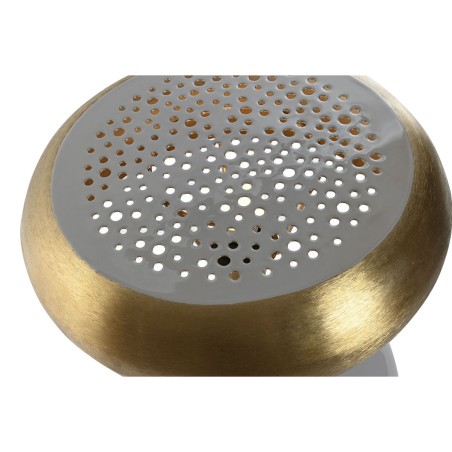 Lampada da tavolo Home ESPRIT Grigio Dorato Metallo 4 W 220 V 36 x 36 x 37,5 cm