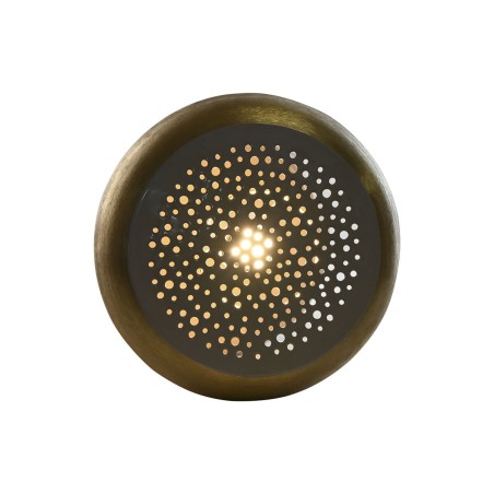 Lampada da tavolo Home ESPRIT Grigio Dorato Metallo 4 W 220 V 36 x 36 x 37,5 cm