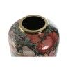 Vaso Home ESPRIT Multicolore Rosa Metallo 25 x 25 x 69,3 cm