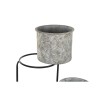 Vaso DKD Home Decor Grigio Metallo (82 x 25 x 81 cm)