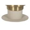 Tavolo aggiuntivo Home ESPRIT Crema Dorato 46 x 46 x 52 cm