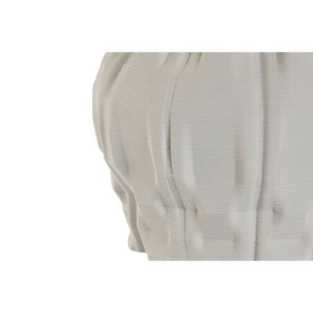 Vaso Home ESPRIT Bianco Gres Moderno 14,5 x 14,5 x 24 cm