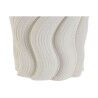 Vaso Home ESPRIT Bianco Gres Moderno 16 x 16 x 26 cm