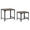 Set di 2 tavoli Home ESPRIT Naturale 48 x 36 x 45 cm