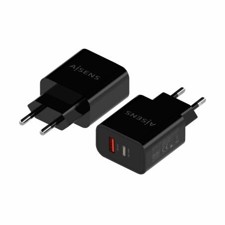 Caricabatterie da Parete Aisens A110-0682 Nero 20 W