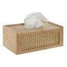 Scatola per fazzoletti di carta Home ESPRIT Bambù Rattan 25 x 13 x 10 cm