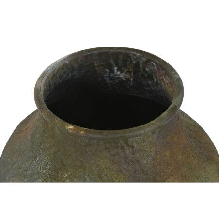 Vaso Home ESPRIT Verde Metallo 49 X 49 X 91 cm