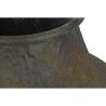 Vaso Home ESPRIT Verde Metallo 49 X 49 X 91 cm