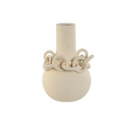 Vaso Home ESPRIT Bianco Ceramica Gres Moderno 22 x 20 x 30 cm