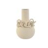 Vaso Home ESPRIT Bianco Ceramica Gres Moderno 22 x 20 x 30 cm