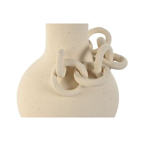 Vaso Home ESPRIT Bianco Ceramica Gres Moderno 22 x 20 x 30 cm