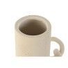 Vaso Home ESPRIT Bianco Ceramica Gres Moderno 22 x 20 x 30 cm