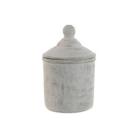Vaso Home ESPRIT Grigio Cemento Orientale 19 x 19 x 31 cm