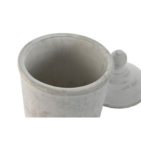 Vaso Home ESPRIT Grigio Cemento Orientale 19 x 19 x 31 cm