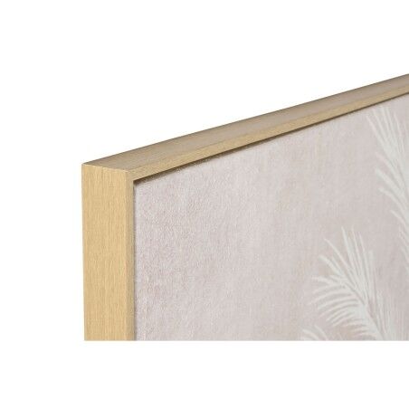 Quadro Home ESPRIT Bianco Beige Palme Tropicale 100 x 4 x 140 cm (2 Unità)