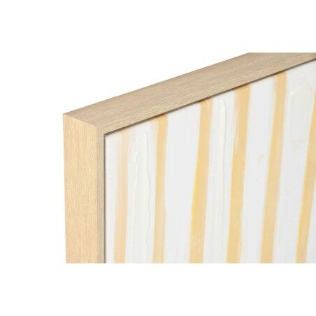 Quadro Home ESPRIT Giallo Azzurro Mediterraneo 60 x 4 x 80 cm (4 Unità)