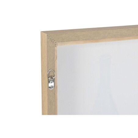 Quadro Home ESPRIT Giallo Azzurro Mediterraneo 60 x 4 x 80 cm (4 Unità)
