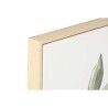 Quadro Home ESPRIT Giallo Beige Cottage 80 x 4 x 80 cm (2 Unità)