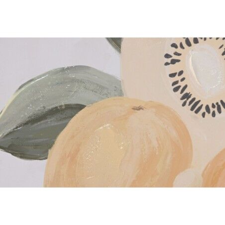 Quadro Home ESPRIT Giallo Beige Cottage 80 x 4 x 80 cm (2 Unità)
