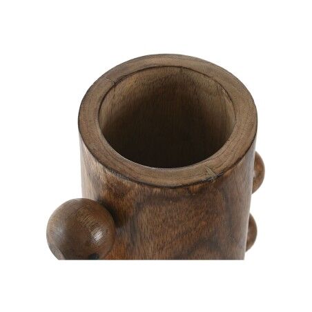 Vaso Home ESPRIT Legno di mango 10 x 10 x 28 cm