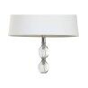 Lampada da Terra Home ESPRIT Bianco Argentato 50 W 220 V 35 x 35 x 150 cm (3 Pezzi)