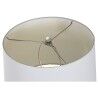 Lampada da Terra Home ESPRIT Bianco Argentato 50 W 220 V 35 x 35 x 150 cm (3 Pezzi)